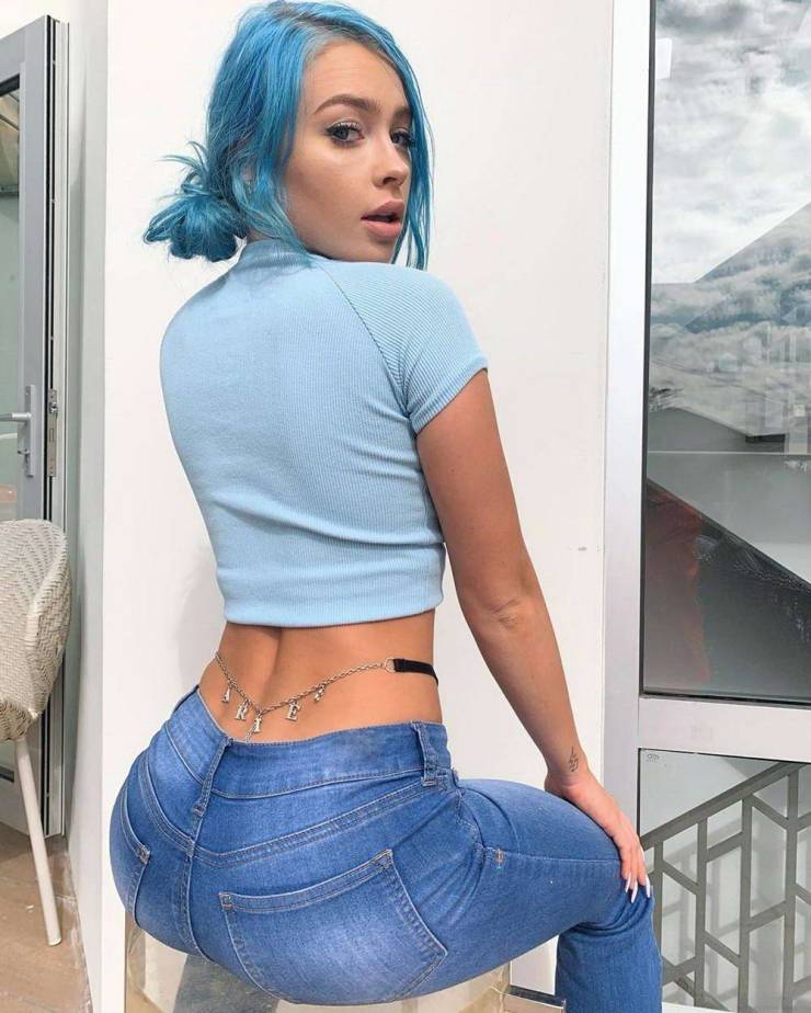 Those Jeans Hold Them Pretty Tightly