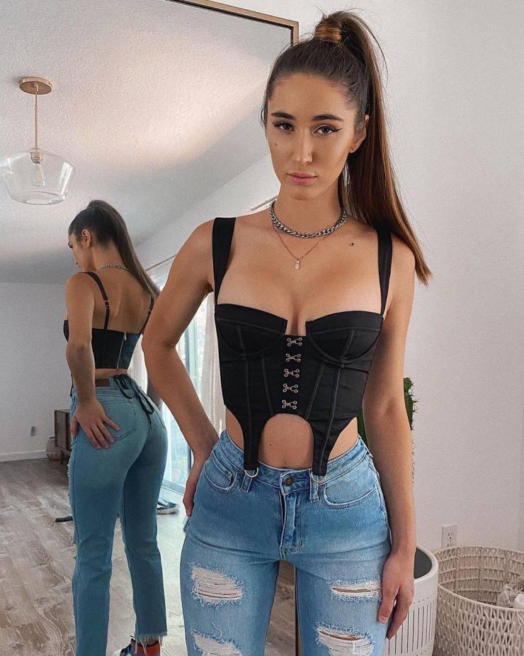 Those Jeans Hold Them Pretty Tightly