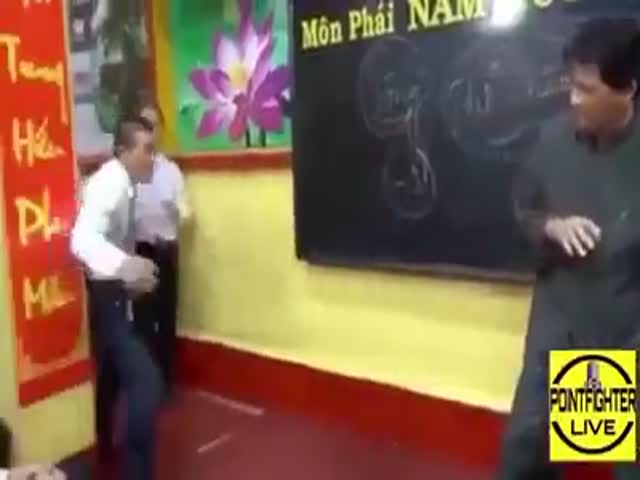 He’s Way Too Strong…