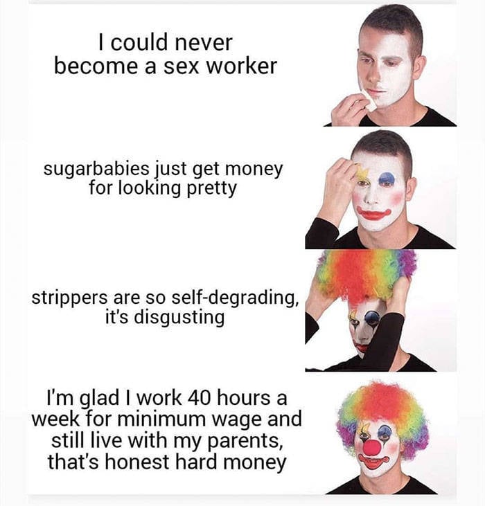 Sex Worker Memes Are Something Special…