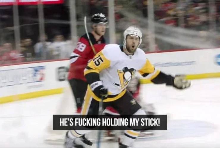 Hockey Players Are Professional Trash Talkers