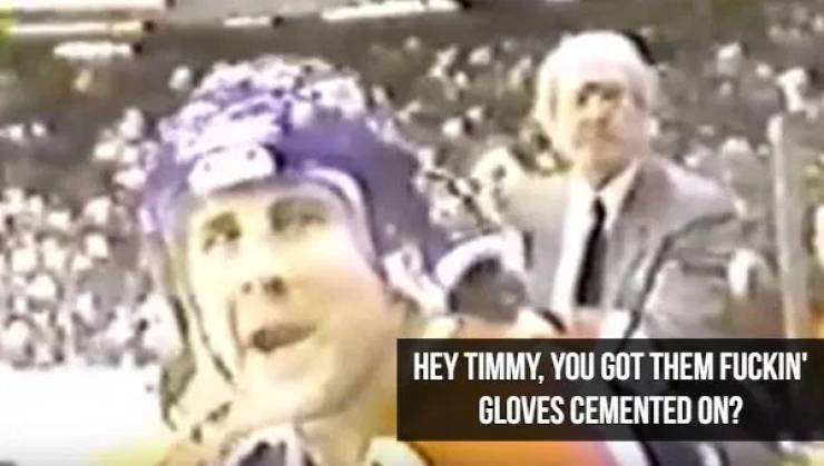 Hockey Players Are Professional Trash Talkers