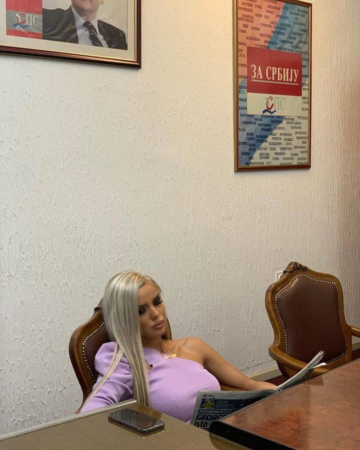 This Is Ana Grozdanovic, New Serbian Parliamentary…