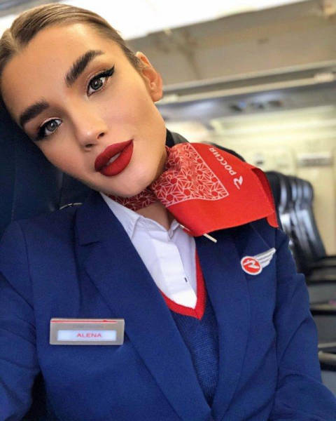 Meet Russia’s Most Beautiful Stewardess – Alena Glukhova