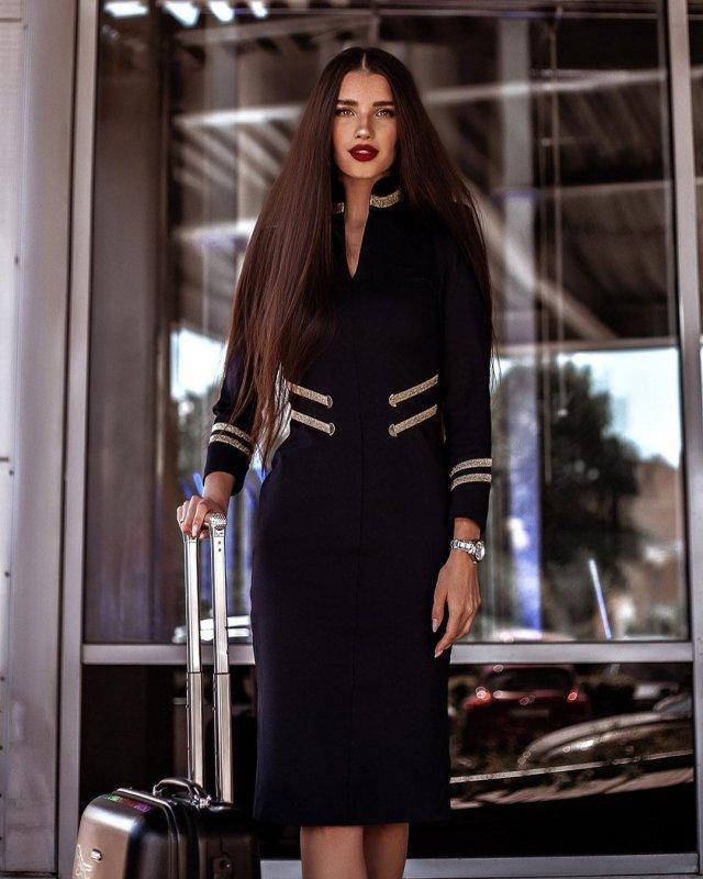 Meet Russia’s Most Beautiful Stewardess – Alena Glukhova