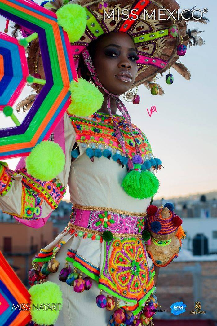 2020 “Miss Mexico” Contestants In National Dresses
