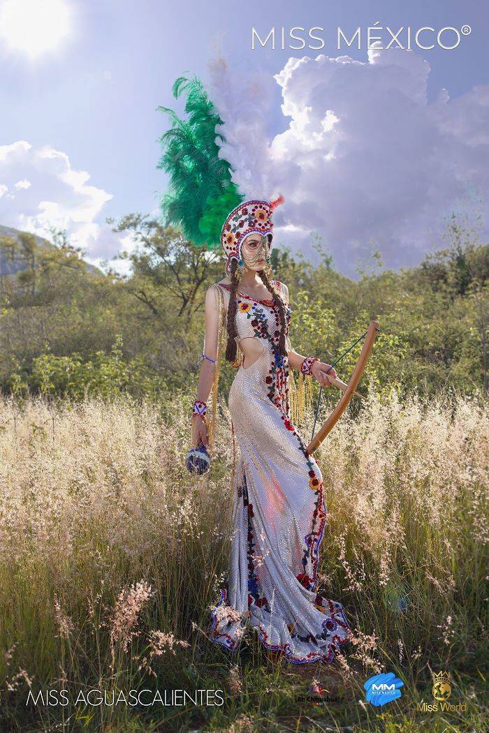 2020 “Miss Mexico” Contestants In National Dresses
