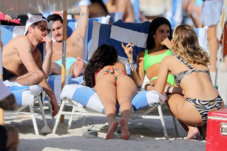 Chantel Jeffries On A Beach