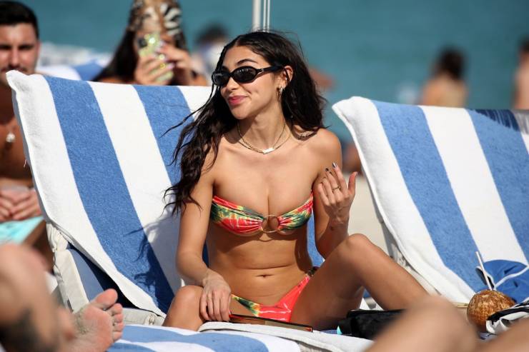 Chantel Jeffries On A Beach