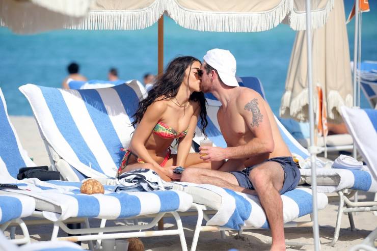 Chantel Jeffries On A Beach