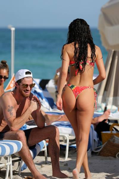 Chantel Jeffries On A Beach