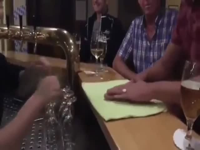 This Napkin Trick Is Not For Kids!