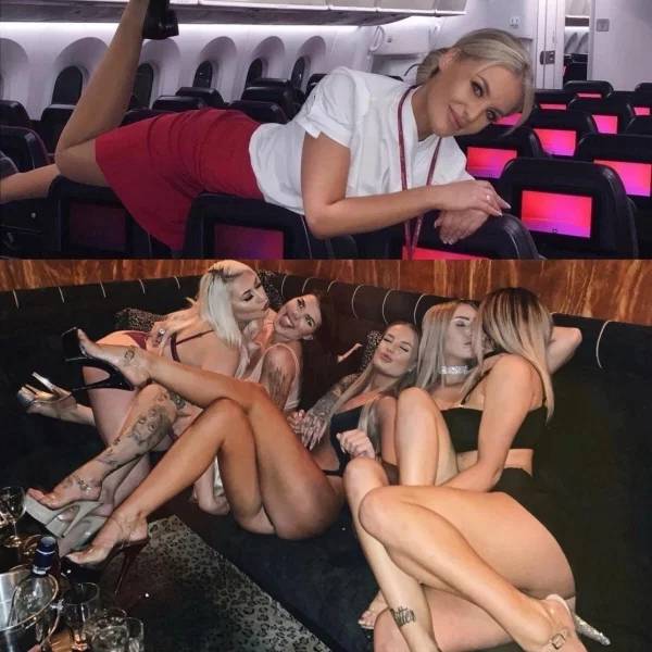 Fly With These Beautiful Flight Attendants!