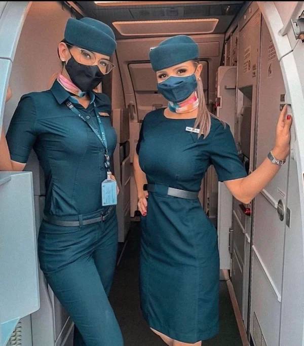 Fly With These Beautiful Flight Attendants!