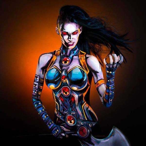 Kay Pike Knows Everything About Cool Body Painting!