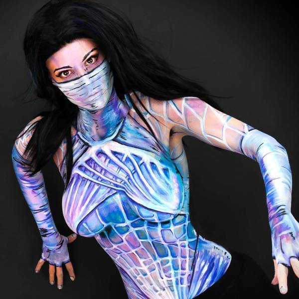 Kay Pike Knows Everything About Cool Body Painting!