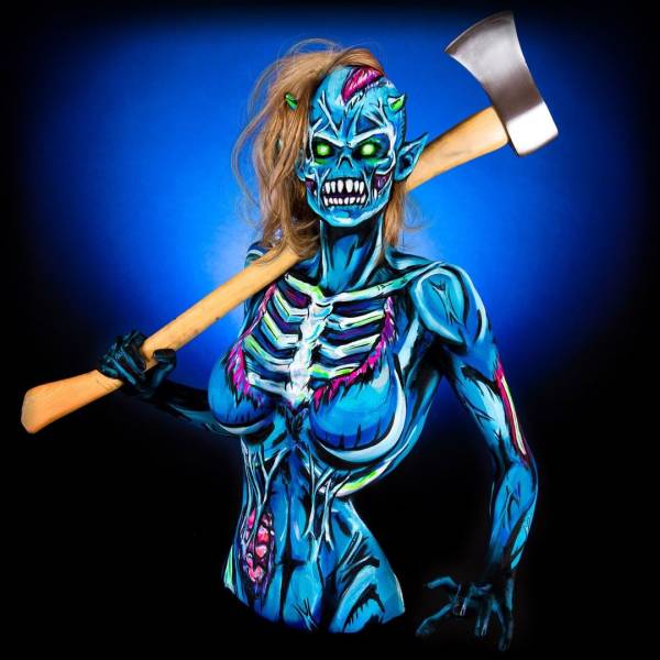 Kay Pike Knows Everything About Cool Body Painting!