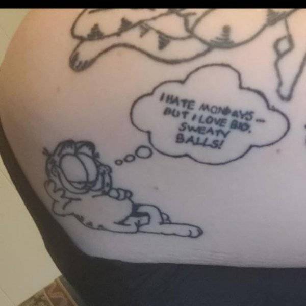 These Tattoos Are Very Bad…
