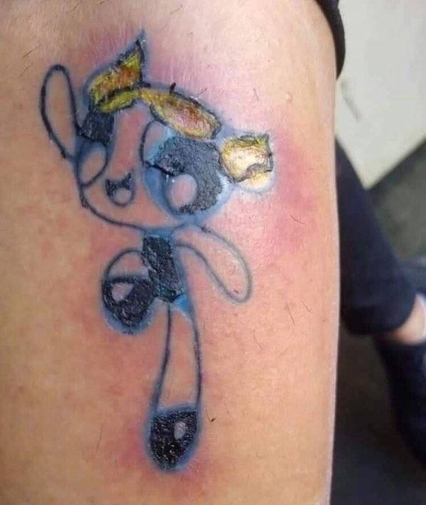These Tattoos Are Very Bad…