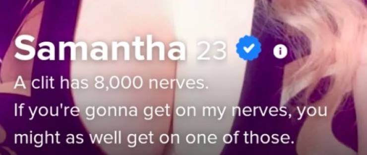 “Tinder” Has No Idea What Shame Is…