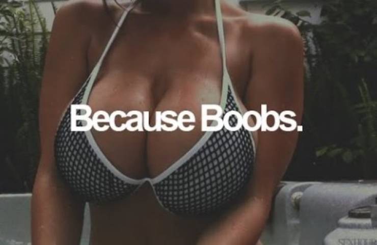 What Happens When Men See Boobs…