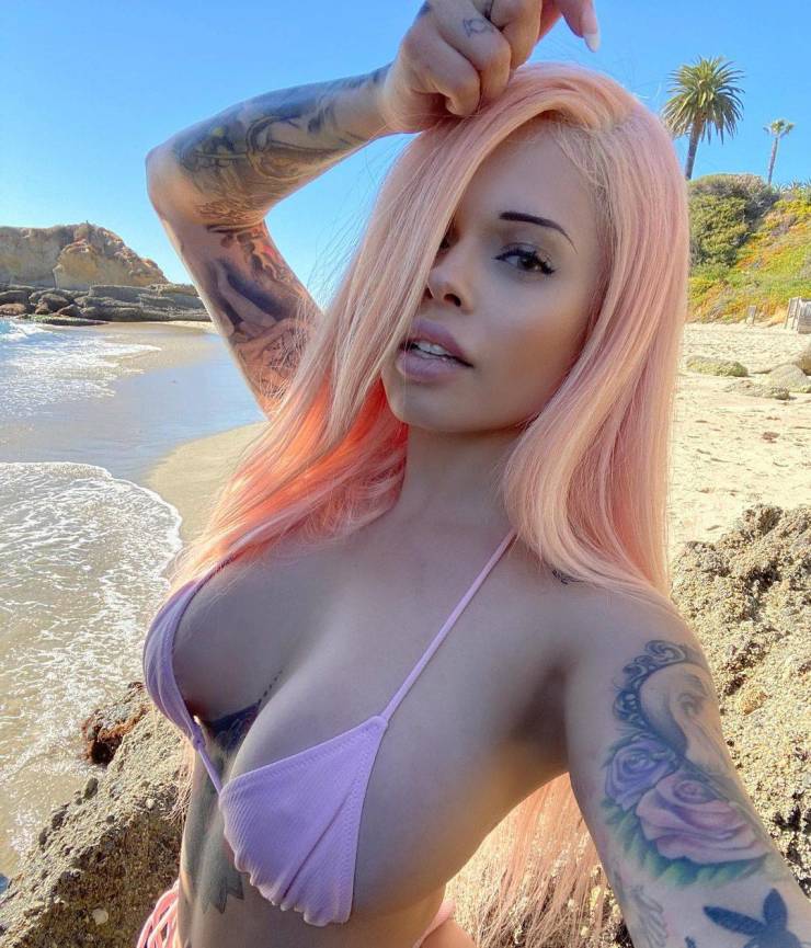 You Can Barely See These Bikinis!