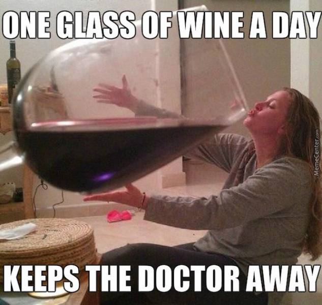 Red And White Wine Memes