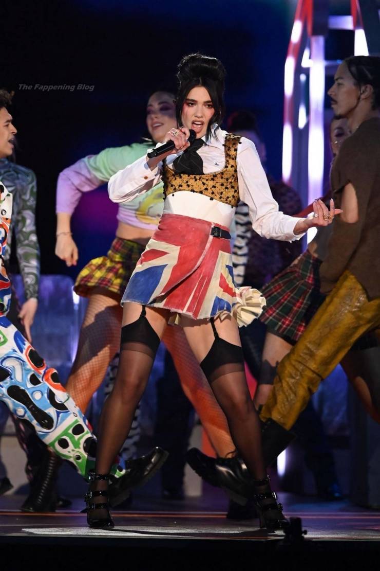 Dua Lipa At “Brit Awards”