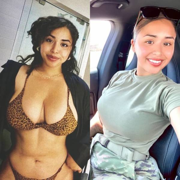 Hot Girls In Uniforms And Without Them