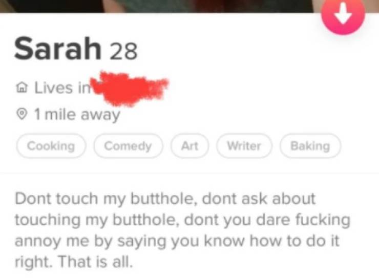 “Tinder” Was Not Informed About Shame...