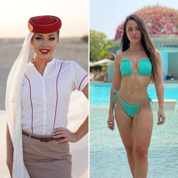 Let’s Take Off With These Hot Flight Attendants!