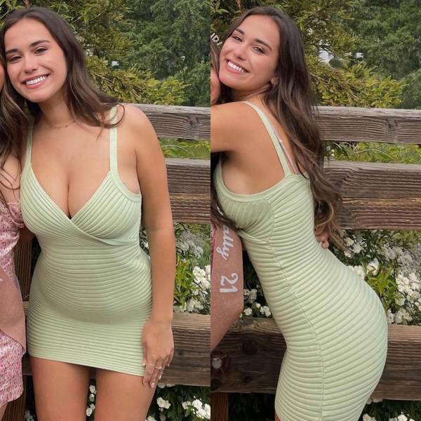 Oh My, Those Tight Dresses