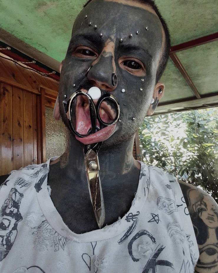 Some People Really Like Body Modifications…