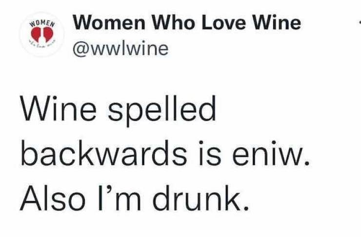 Someone’s Been Drinking…