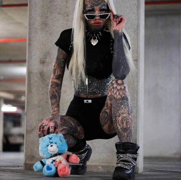 Tattoo Model Complained About Receiving Too Many Negative Comments