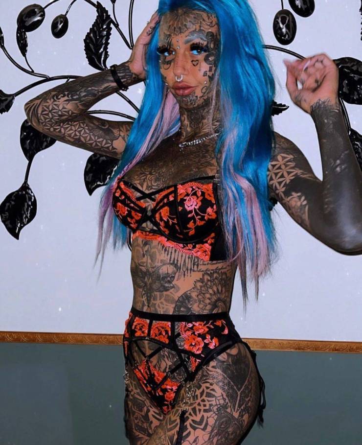 Tattoo Model Complained About Receiving Too Many Negative Comments