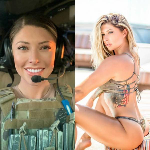 Sexy Girls With And Without Their Uniforms