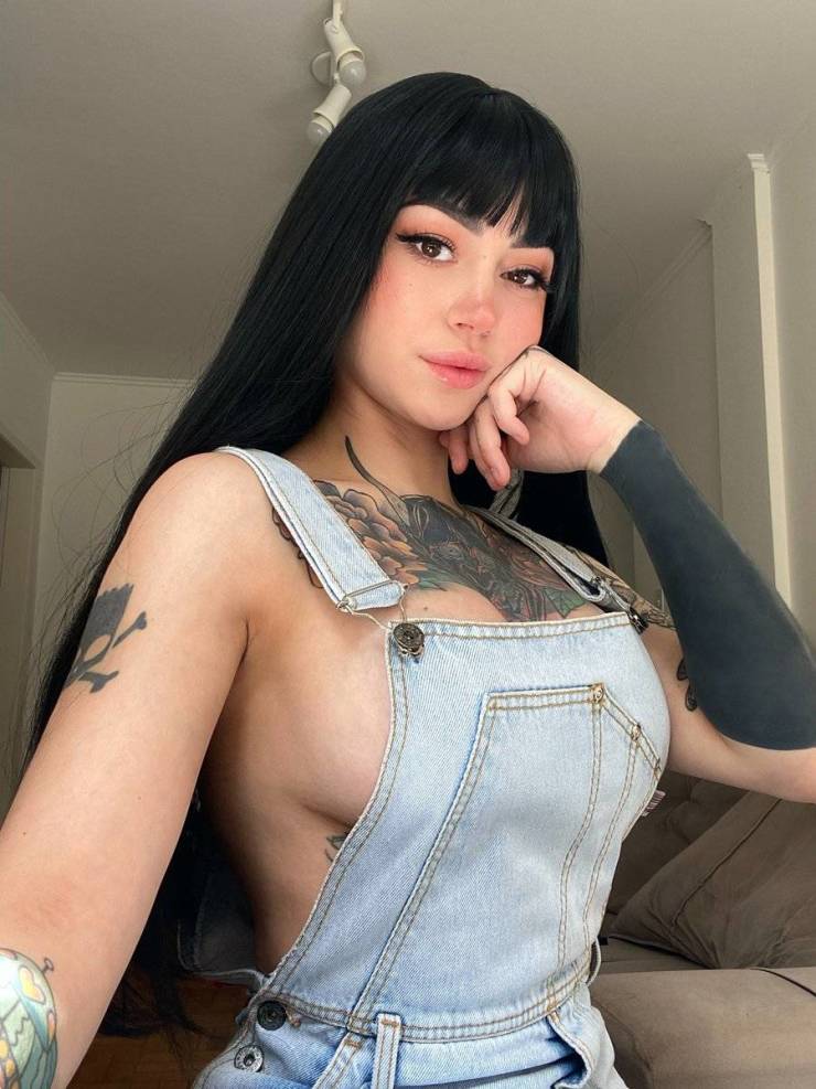Tattooed And Smoking Hot!