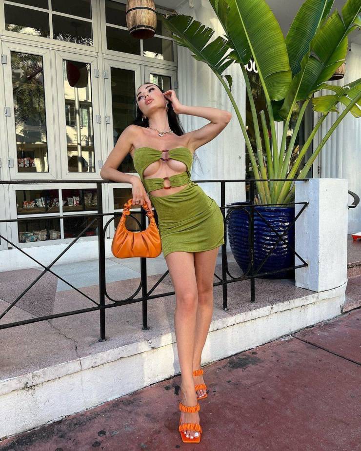 Oh My, Those Tight Dresses