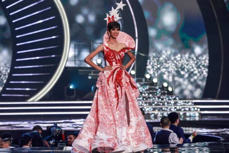 “Miss Universe” Contestants Wearing Their National Costumes