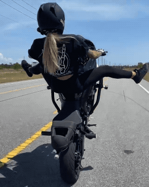 Sam Cook, Hotness On Two Wheels!