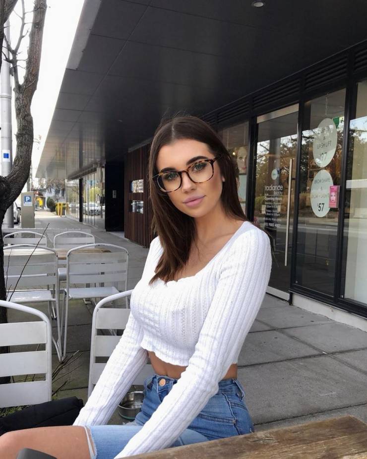 Those Glasses Are Flashy!