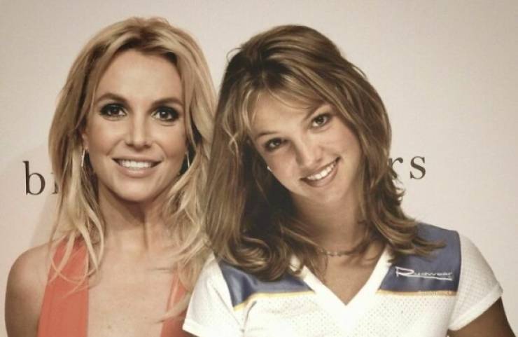 Celebrities Together With Their Younger Selves