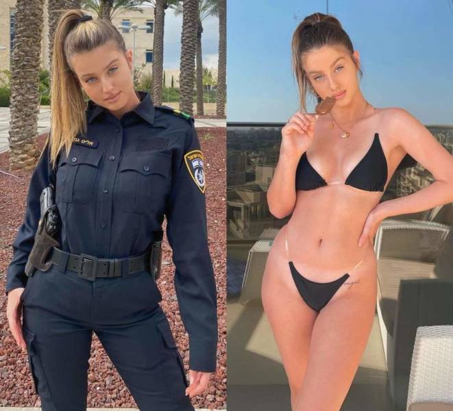 Hot Girls With And Without Their Uniforms!