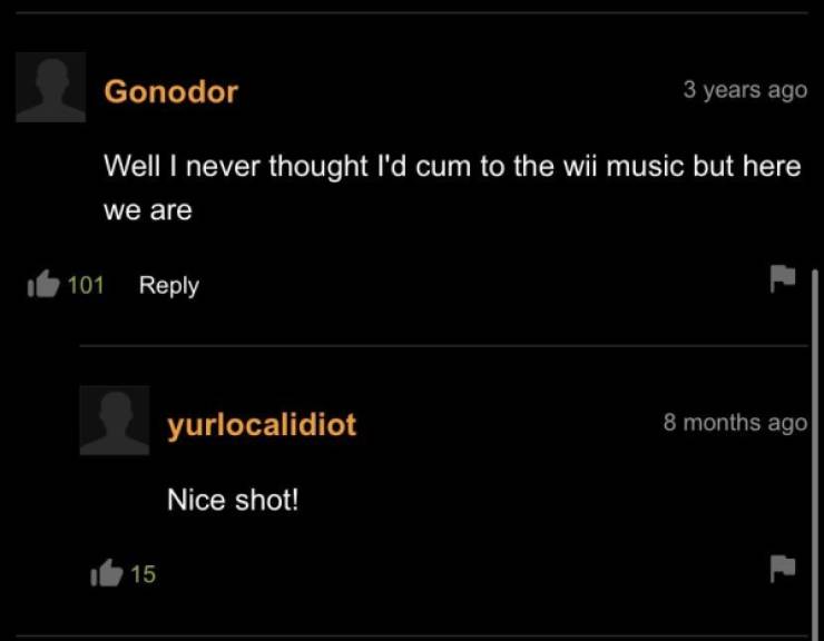 “Pornhub” Comment Section… Enough Said…
