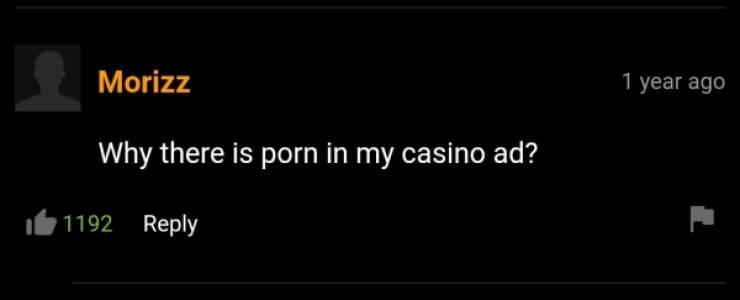 “Pornhub” Comment Section… Enough Said…