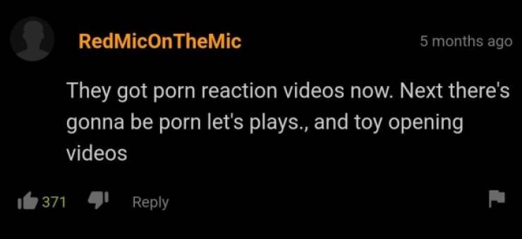“Pornhub” Comment Section Is Pretty Wild…