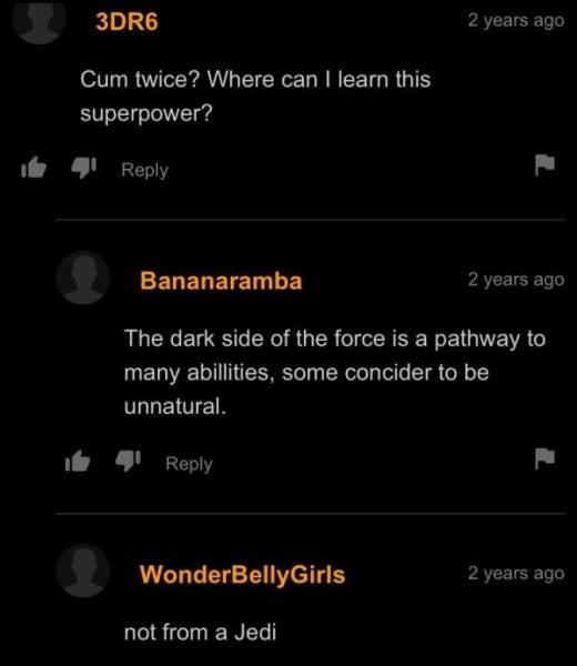 “Pornhub” Comment Section Is Pretty Wild…