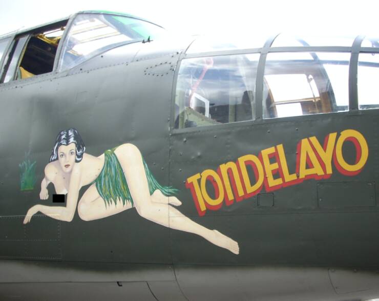World War II Plane Art Was Very Kinky…