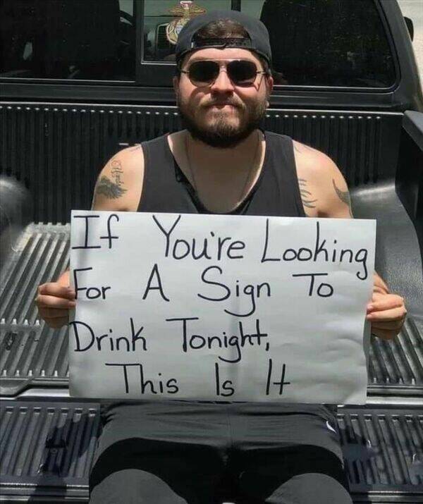 Drinking Never Stops…